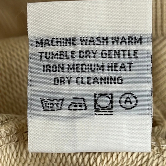 Parentezi Shoulder Pad Crew Neck Pima Cotton Sweater in Caramel - NEW - Size XS - Picture 8 of 8